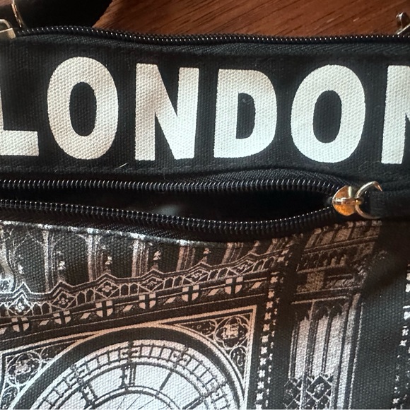 SOLD ON X-POST Robin Ruth Black and White London Crossbody Bag - Picture 5 of 10